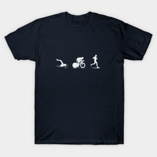 Triathlon Swim Bike Run Gift T-Shirt